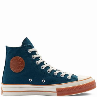 Converse Pop Toe Chuck 70 - Miesten Matalavartiset Tennarit - Sininen/Beige